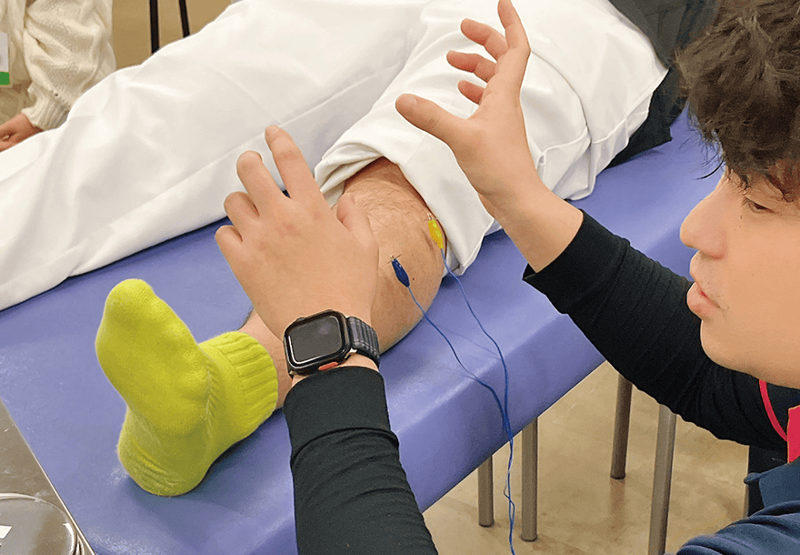 スポーツ鍼灸体験